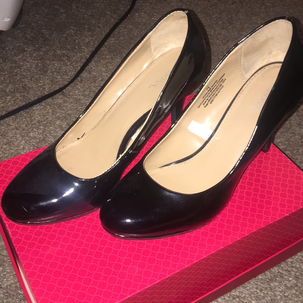 Black heels